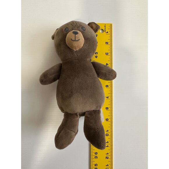HB Hudson Baby Bear Brown Plush Toy Stuffed Animal Crib Toy - Picture 4 of 4